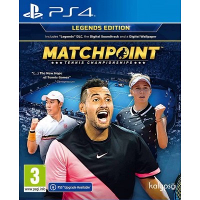 Matchpoint Tennis Championship - Legend Edition [PS4, русские субтитры]